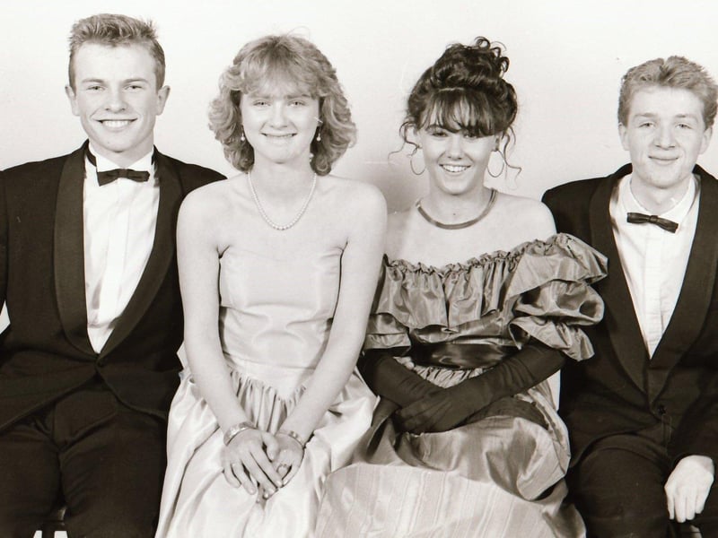 From left are Dermot McGilloway, Anne Harrigan, Lisa Gallagher and Brian McLaughlin.
