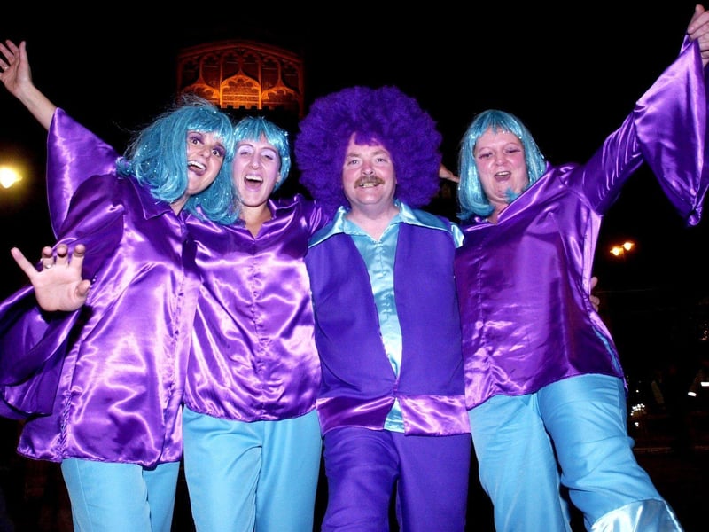 Sean Carr and his crew went all 1970s for the Halloween celebrations.