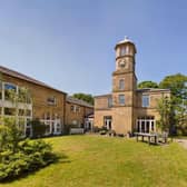 Welcome to The Clock Tower, a unique Listed building within the grounds of Berry Hill Hall, Mansfield -- but now a spectacular, modern, two-bedroom home on the market for £470,000 with estate agents EweMove (East Midlands).