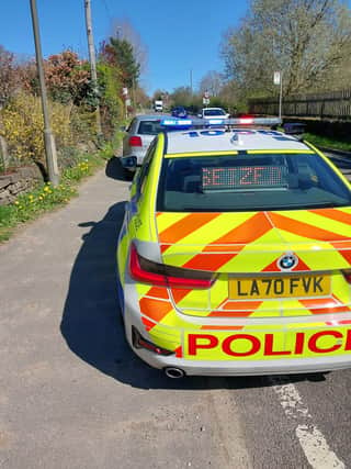 Officers from Derbyshire Policing Unit stopped a car in Tansley after receiving reports that the driver had their licence revoked.
