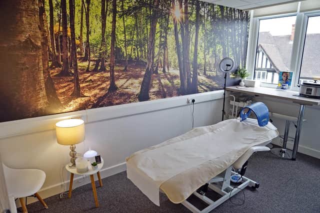One of the new rooms at The Goldsmith Clinic where skin remodelling is among the latest additions to the range of treatments.