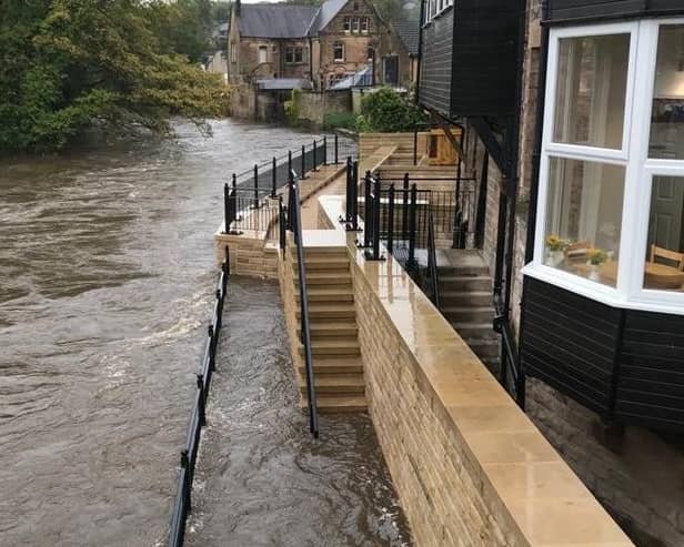 Matlock's new flood defences