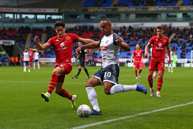 Chris O'Grady was most recently with Bolton Wanderers.