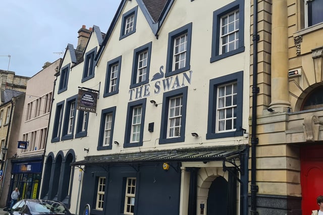 The Swan are reopening for food and drinks from 9.30am. 
Tables are on a first come, first served basis.