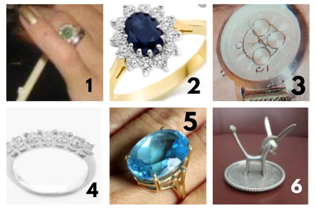 Officers are trying to trace these items which were stolen during a burglary in Mapperley