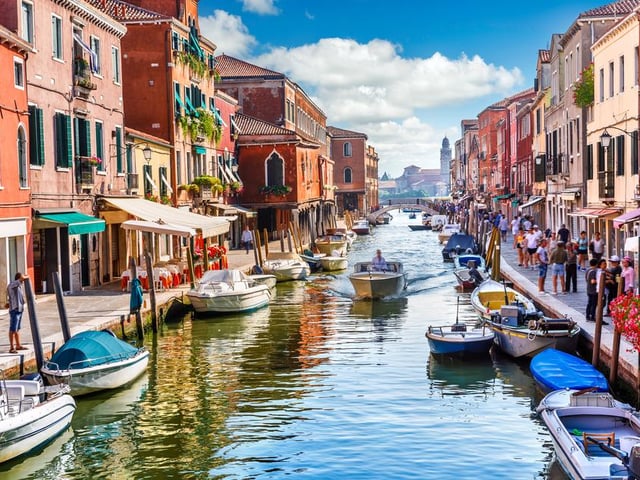 Venice is forecast temperatures of 31C on Friday, but Peterborough will see highs of 33C (Photo: Shutterstock)