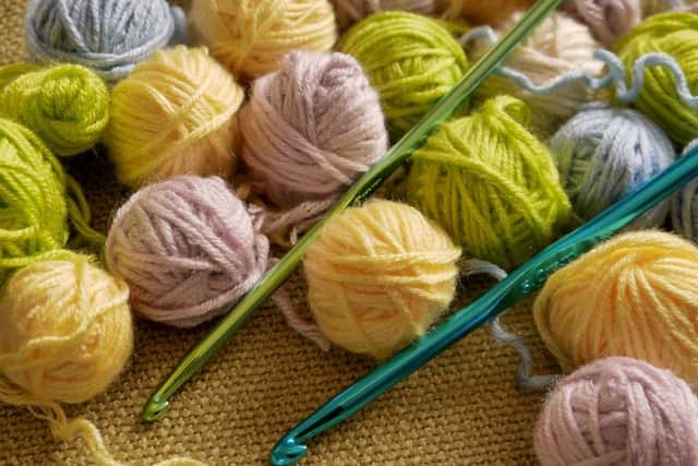 Will crochet items hook your interest at Crafters' Bazaar?