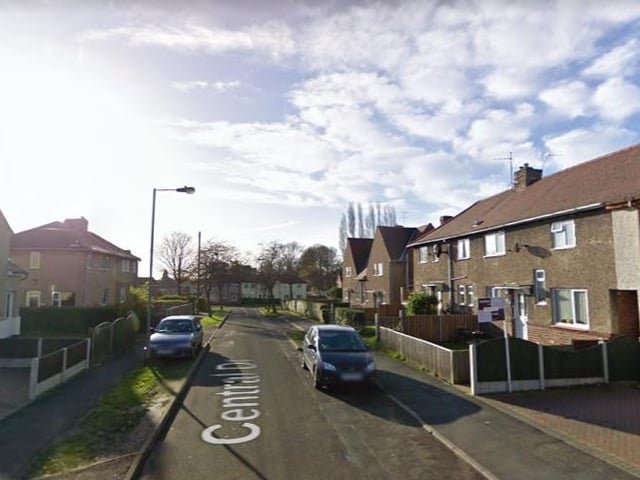 There were speeds of 27 mbps recorded near Central Drive.