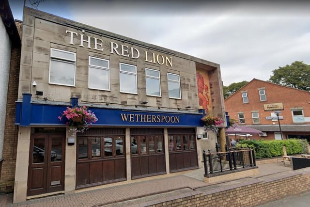 The Red Lion JD Wetherspoon pub in Ripley has the lowest rating of 3.7 - based on 1.2K Google reviews.