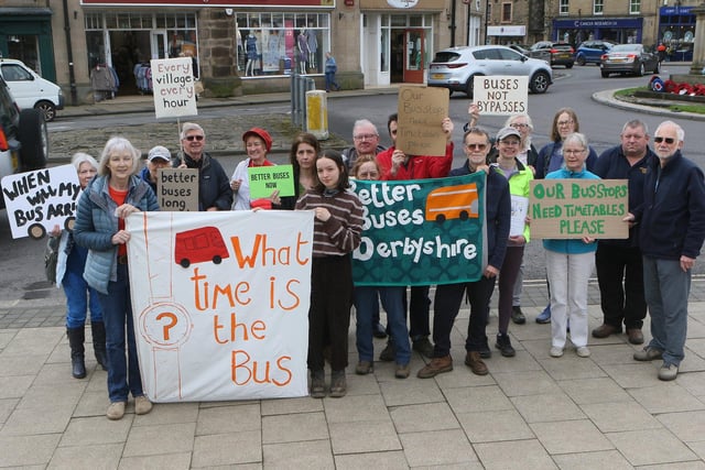 Campaigners from Better Buses Derbyshire complained about the lack of information. They said one of the residents made timetable displays from tetra pack milk cartons in a bid to provide accurate bus information.