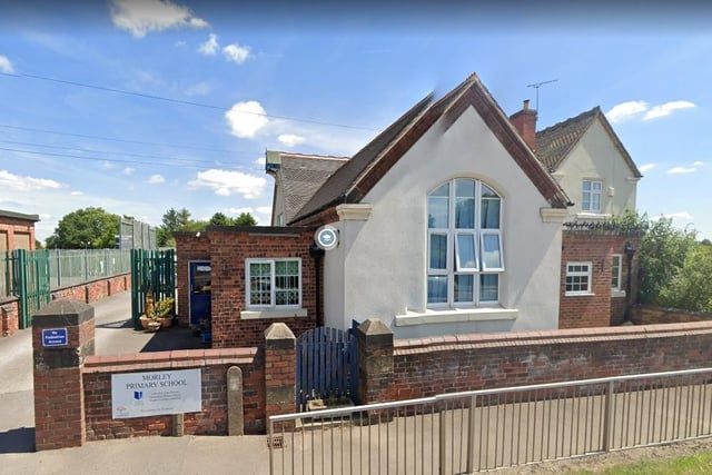 Morley Primary School, on Main Road, is ranked 2nd in the national guide - the highest-ranking school in Derbyshire. It's reading and maths scaled score is 113. A score of 100 represents the standard children are expected to achieve nationally.  It has 84 pupils.