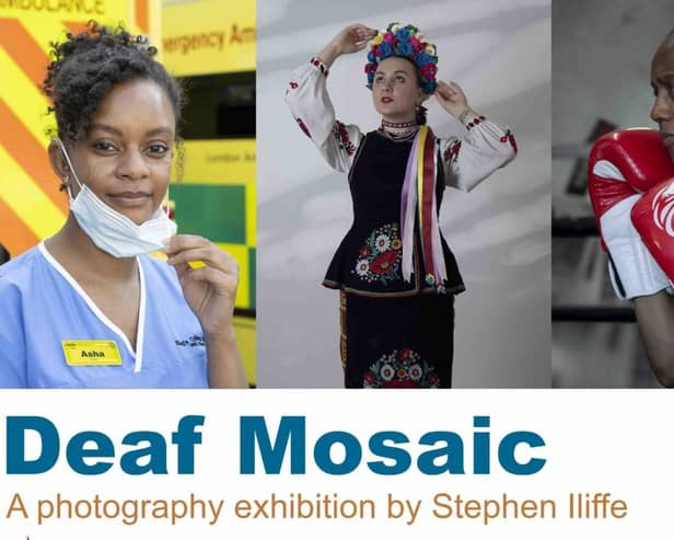 Deaf Mosaic: A photography exhibition by Stephen Iliffe