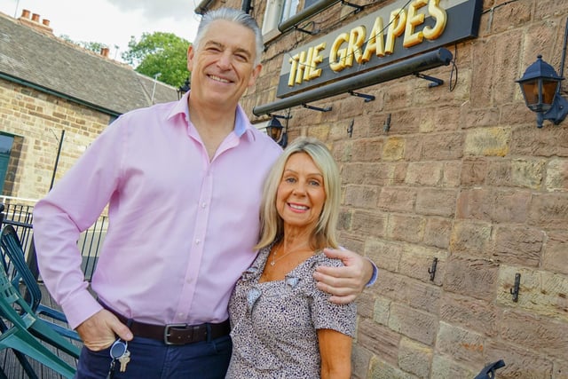Mark will be running the Grapes alongside his partner Viv Thomas, who he met last October while serving in the army in Gibraltar. He said: “We've initially been just friends. As we spend more and more time together, we fell in love. Now we are partnering with each other in the pub and it’s going really well. Viv is absolutely amazing. She's the Yin to my Yang.”