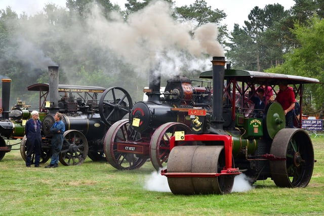 Steam engine owners were reunited over the weekend.