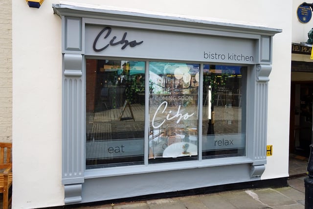 Cibo bistro opens on Saturday, May 21. 
Manager Louise Spence said: “I’m really excited about the bistro.”
The small, intimate eatery will serve a variety of fare from hot food to salads, sandwiches and cakes.