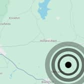 The earthquake with a magnitude of 2.5 ML was recorded five kilometres South West from Belper at 2.42 am today ( April 19).