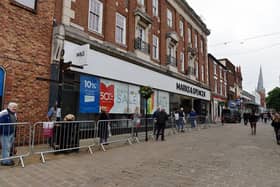 Civic leaders say Chesterfield will lose ‘status’ when Marks and Spencer leaves its current home in the town centre.