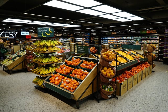M&S’ Ravenside premises is twice the size of their old store - and includes a new-look foodhall brimming with different products.