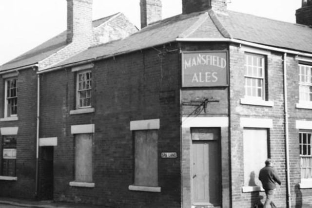 This is a rather sad-looking shot of the Phoenix pub in 1972. However, the venuw lived up to it's name and rose from the ashes to become today's Spa Lane Vaults.