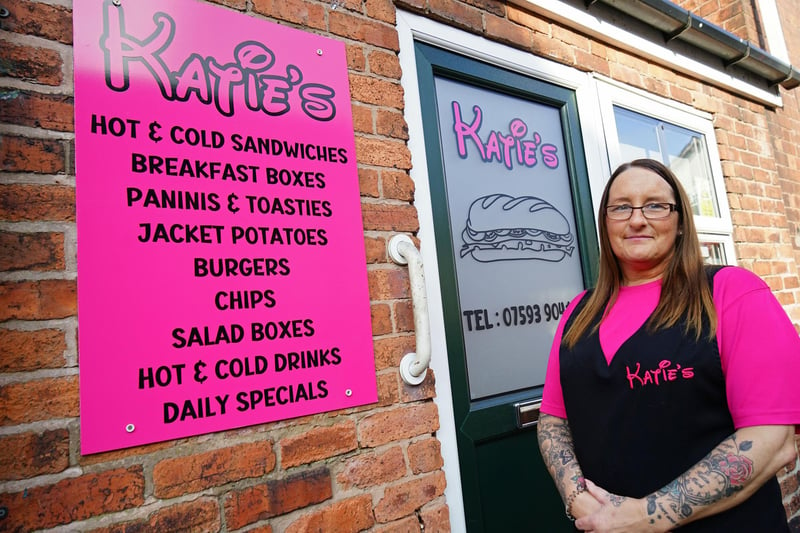 Michele Smith has re-opened Brimington Butty's under a new name - Katie's sandwich shop to pay tribute to her sister Katie who passed away in September 2023.