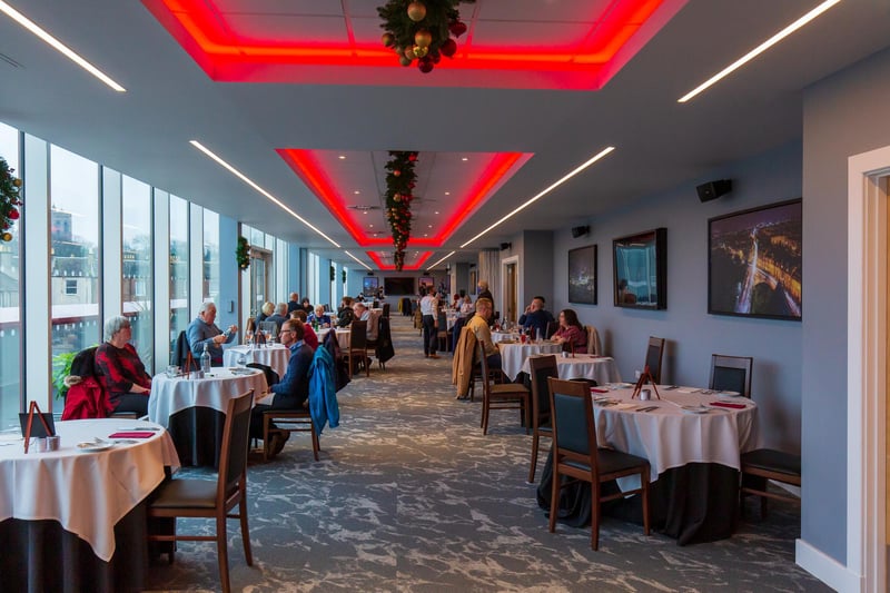 Number one on Tripadvisor is the Skyline Restaurant At Tynecastle Park, with reviews boasting of "superb" and "outstanding" food which is "cooked to perfection".