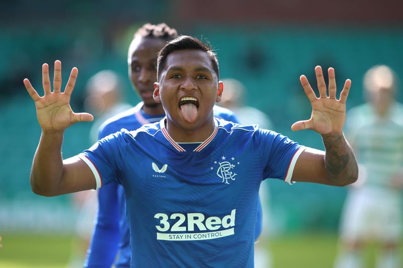Link-up play was spot on and finally got his Old Firm goal by nodding in at the back-post to equalise and tee up his 55th league goal in Rangers' season of 55th title.