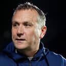 Oldham Athletic manager Micky Mellon.