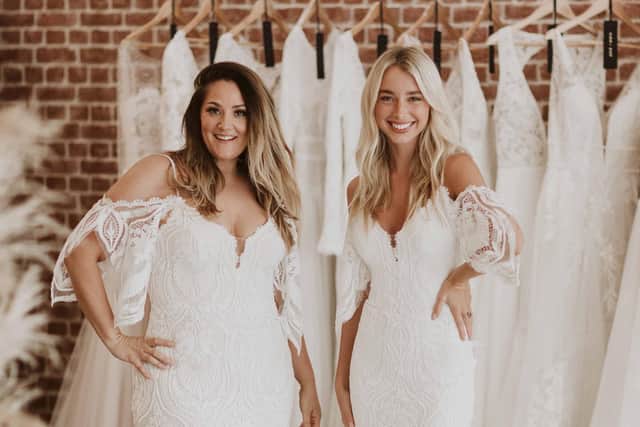 Wedding businesses in Derbyshire like Nora Eve Bridal Boutique are urging the Government to provide a road map out of lockdown. Photo: Nora Eve Bridal Boutique.