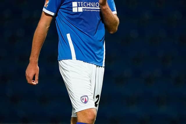 Tom Denton has scored in all six of Chesterfield's National League games so far this season.