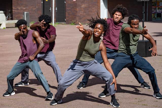 Born to Protest is Joseph  Toonga's first outdoor work for his company Just Us Dance Theatre. The show is part of a Hip Hop dance trilogy that Joseph is creating to challenge racial stigma. Catch Born to Protest on the evening of Friday, September 24, at Derby Festé.