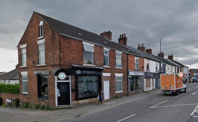 The terraced building earmarked for development. Photo: Chesterfield Borough Council