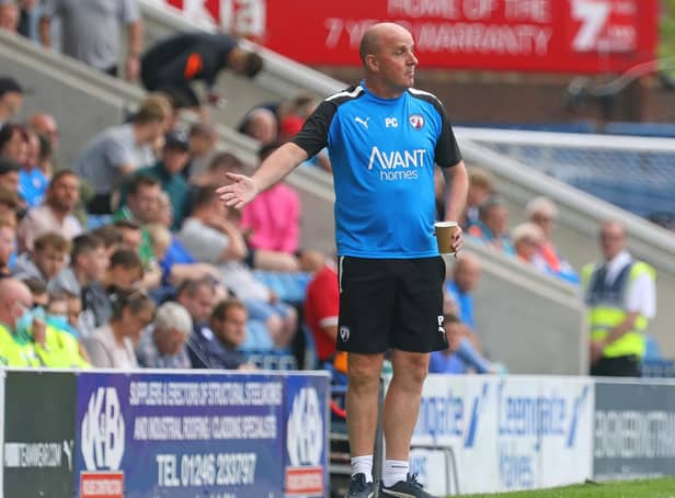 Spireites boss Paul Cook. Picture: Tina Jenner.