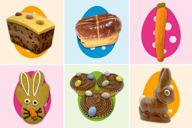 Range of Easter goodies on offer at Birds Bakery shops and online.