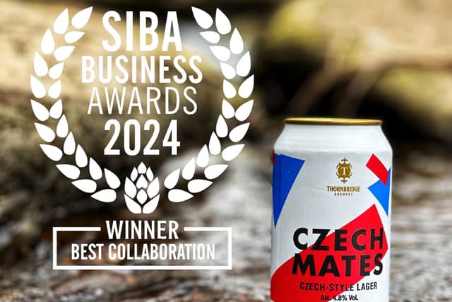 Thornbridge also won plaudits for their Czech Mates collaboration with Budvar Brewery. Credit: SIBA