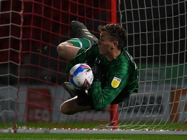 Produced some excellent saves, showing strong hands and good handling. But he will have been disappointed with his part in the Oldham goal as he got a hand to Rowe’s free kick but could not keep it out.