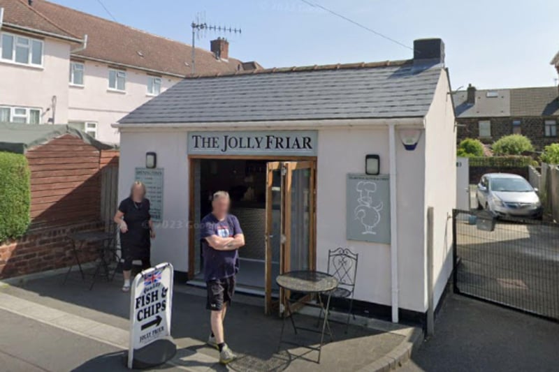 Jolly Friary, a takeaway at Egerton Road in Dronfield was given the highest possible food hygiene score on March 13.