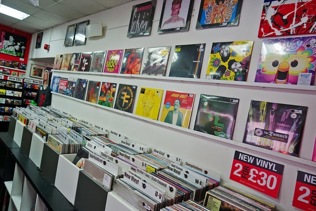 The shop caters for a wide range of music and styles