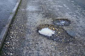 The recent bad weather has led to more potholes appearing on Derbyshire’s roads.