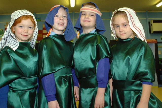 Who are these young stars in the Ward Jackson Primary School Nativity from 2009.