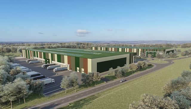 An artist's impression of how Markham Vale’s Horizon29 will look.