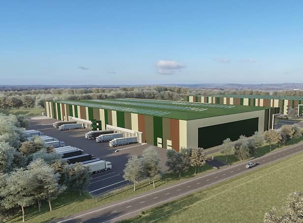 An artist's impression of how Markham Vale’s Horizon29 will look.