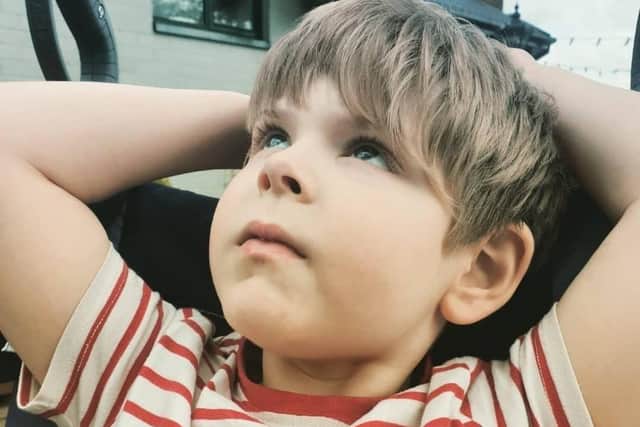 Roman, aged six, was diagnosed with autism in 2018