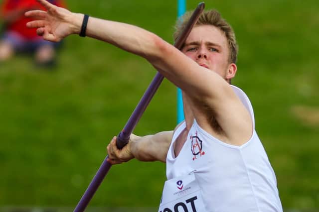 Joss Foot is among the bright talents being coached at Amber Valley and Erewash Athletics Club. Photo: Chris Kirby.