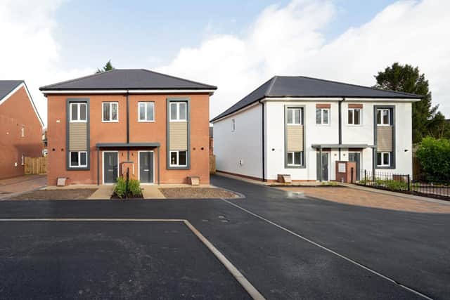The modular housing scheme at Heaton Court