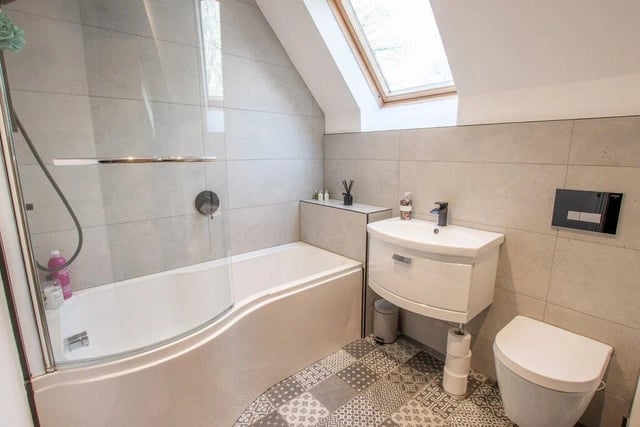 The house features two modern bathrooms with high-specification fixtures and fittings.