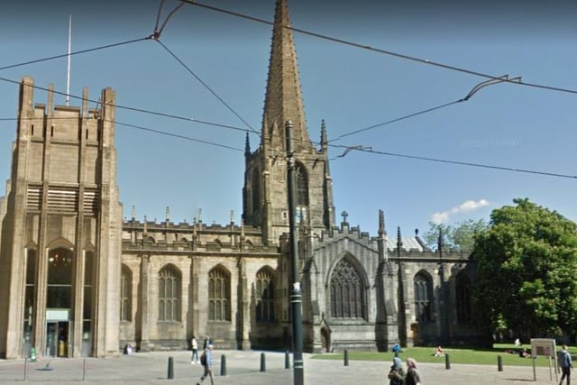 Travel to Sheffield City Centre and marvel at the grand architecture of Sheffield Cathedral this weekend.
