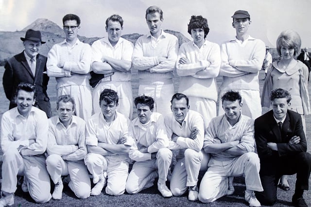 GC Brittains cricket team 1964.