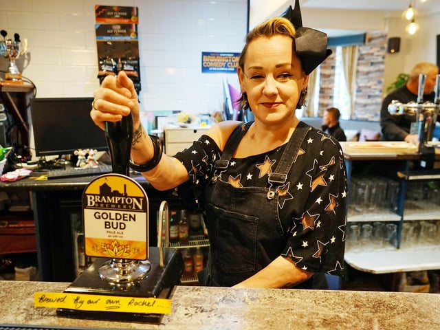 Rebecca said that, in their eight weeks in charge, the Markham Arms is “becoming a really nice community pub.”