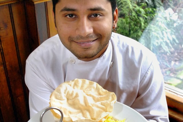 Porter Brook Pub, Ecclesall Road, Curry Nights, pictured is Chef Amlan Ghosh in 2007