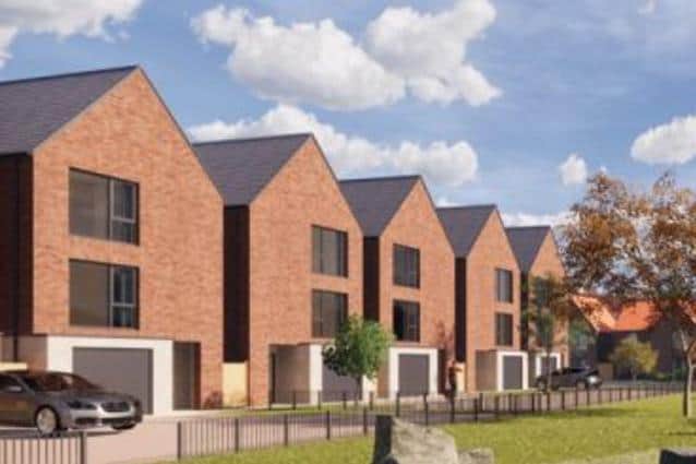 An artist's impression of the properties. Picture: Vistry Homes/Vistry Partnerships.